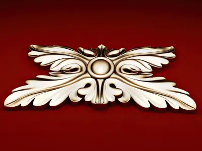 Rosette for CNC  3D model