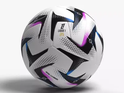 Decathlon Ligue 1 25-26 Ball 3D model