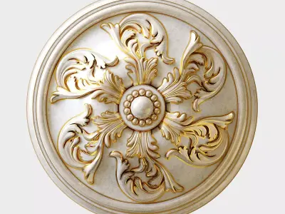 Rosette 04 3D model