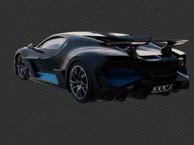 Bugatti Divo 3D model by dhruvsadhu from CGTrader