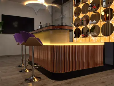 Bar Room 3D model