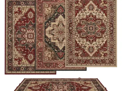 Rugs No 476 Low-poly 3D model