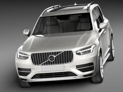 Volvo XC90 2015 3D model
