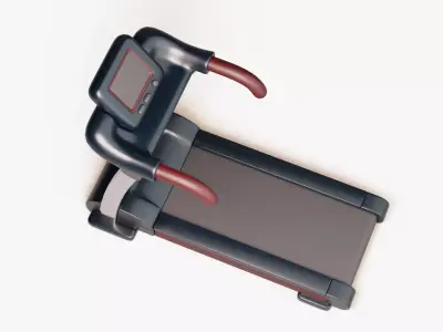 Treadmill Machine 3D model