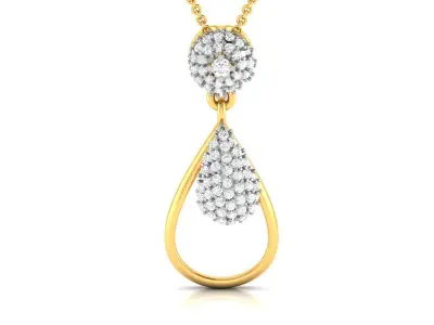 Women Pendant 3DM STL OBJ FBX Render Details 3D print model
