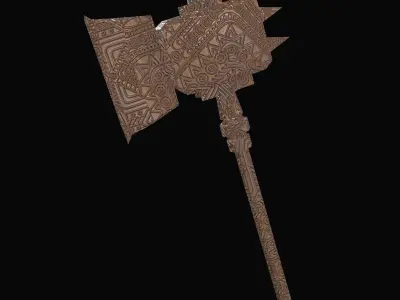 Metal Materials 10- Ornament Metal panels Pbr 4k Seamless Low-poly 3D model
