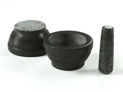 POLYPASTA - Mortar 02 3D model