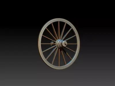 OX Cart Khmer 3D print model