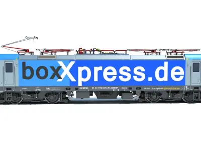 Siemens Vectron Locomotive boxXpress 3D model