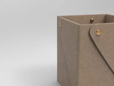 Kolus Storage Box Low-poly 3D model