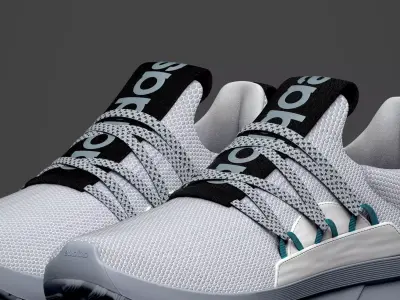 LITE RACER ADAPT CLOUDFOAM LIFESTYLE SLIP-ON SHOES Low-poly 3D model