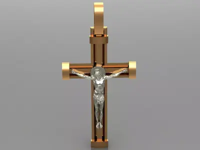 Cross 03 pendant 3D print model