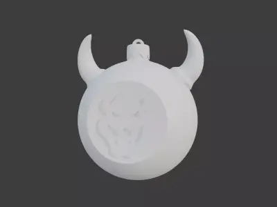 Bowser Christmas Ornament - Super Mario 3D print model