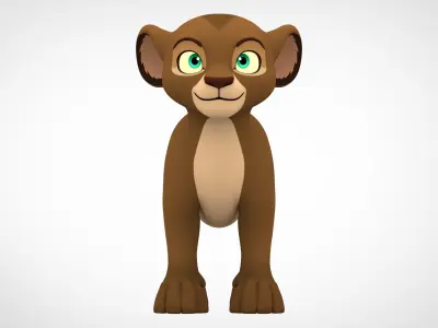 Kwanza Cub 3D model