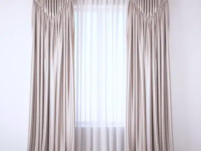 Set 103 Curtains 3D model