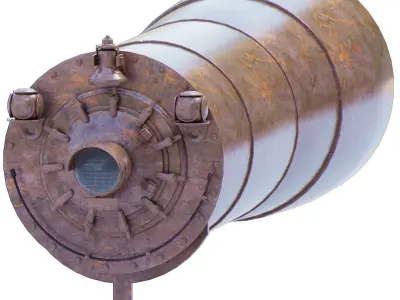 locomotive steam 3D model