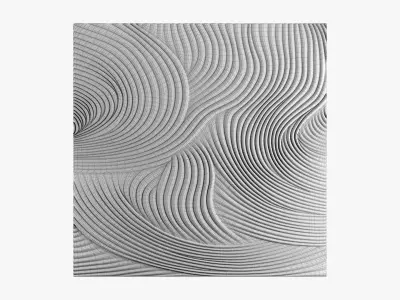 wave wall 34 3D model