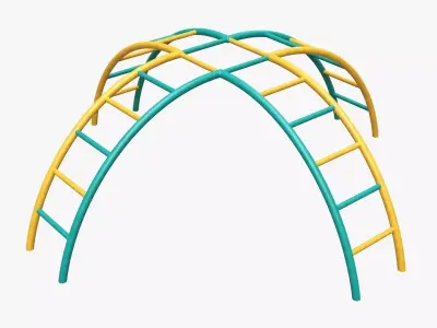 Climbing tower 01 3D model