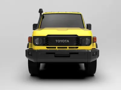 Toyota Land Cruiser J79 Single Cab 2024 edition 3D model