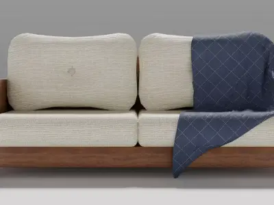 Struct3D - Sofa Set 3D Model  High Quality Free 3D model