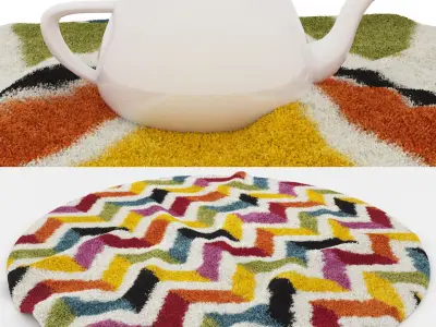 Rugs No 629 Low-poly 3D model