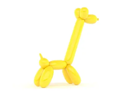 Balloon Giraffe 3D model