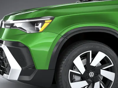 Volkswagen Taos 2025 3D model