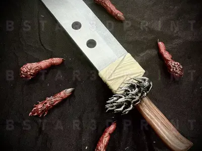 Slaugher Demon Blade - Yuji Itadori Weapon - Jujutsu Kaisen 3D print model