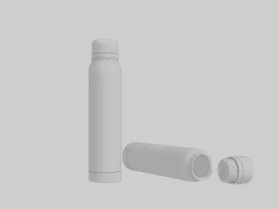 Stainless Steel Water Bottle 3D model