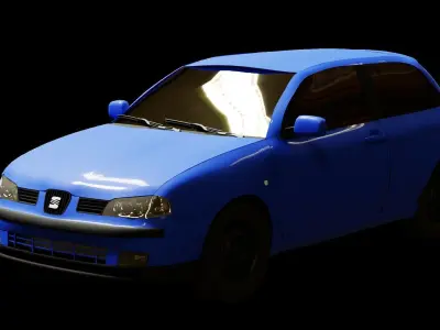 Seat Ibiza 2 1999-2002 Free 3D model