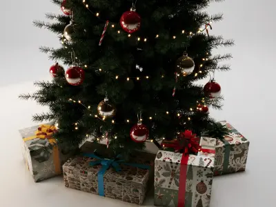 Christmas tree 3D model 29