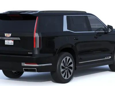 Cadillac Escalade luxury and  Escalade ESV sport 3D model