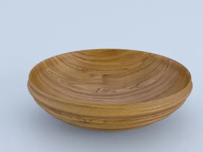 Wooden Decoration 3D model