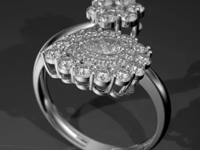 WEDDING RING  3D print model