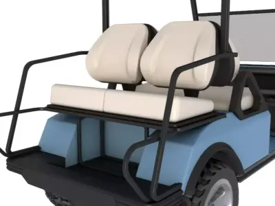 Golf Cart 3D model