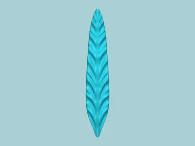 Fern Leaf Mould 06 - Artificial EVA Molding 3D print model