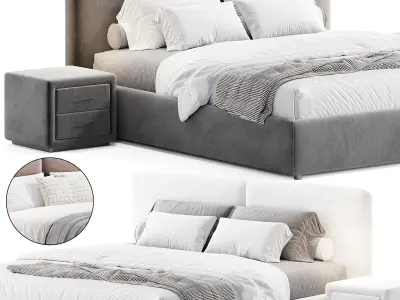 Magenta bed 3D model