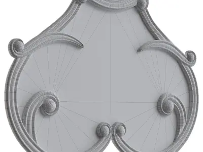 Mirror LIBERTY WOMAN By Seletti 3D model