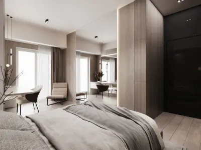 Master Bedroom Maslak by FGM 3D model