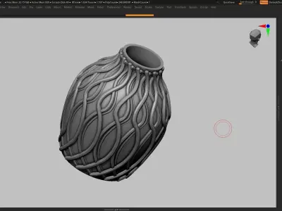 pot g105 3D print model 3D print model
