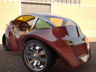 Concept Vehicles 3D model