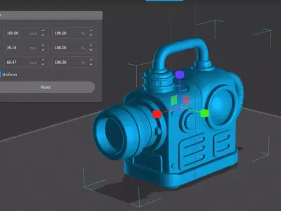 Vintage Mechanical Generator Steampunk Machine 3D print model