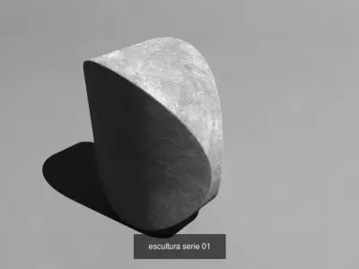 coleccion escultura 03 3D Model Collection