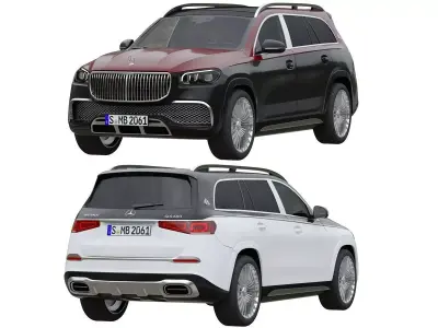 Mercedes-Maybach GLS 600 4MATIC 3D model