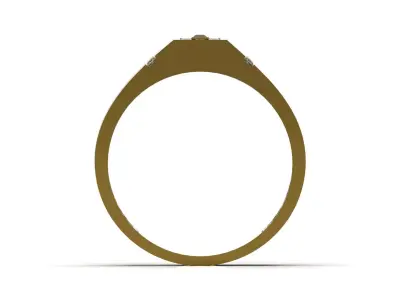 Luxury men cad jewelry ring model mr0336 3D print model