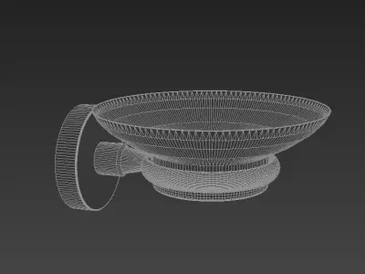 Rose Soap Dish 3D model