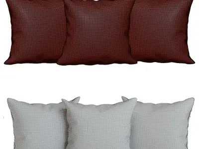 Lucca Throw Pillow 3D model