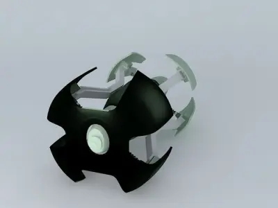 Mech cabin Free 3D model