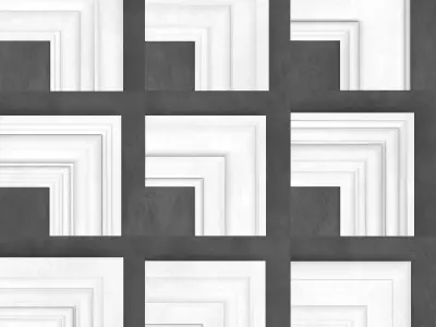 99 Architectural Mouldings Plaster 1 3D model