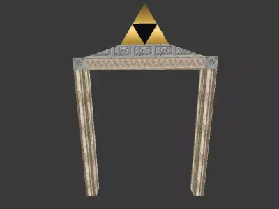 Forsaken Everland Archway Free low-poly 3D model